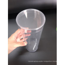 Custom Cylinder Plastic Round Box (PVC 001)